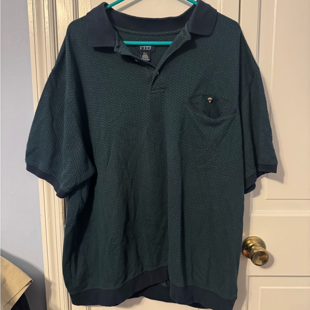 !it jeans Dark Green Polo Shirt - Picture 4 of 7